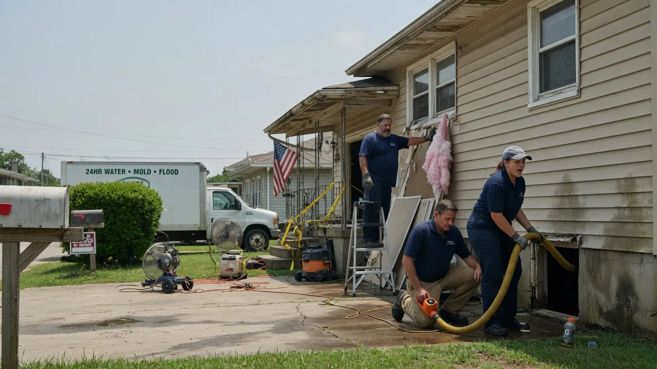 Water Damage Repair in Hickory, MS near me